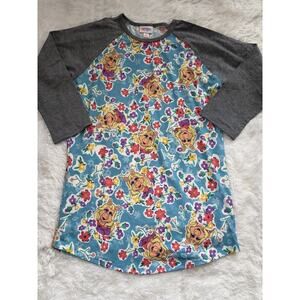 Lulalaroe women's sz. S "Miss Piggy" design 3/4 slv top. New w/out tags. Cute